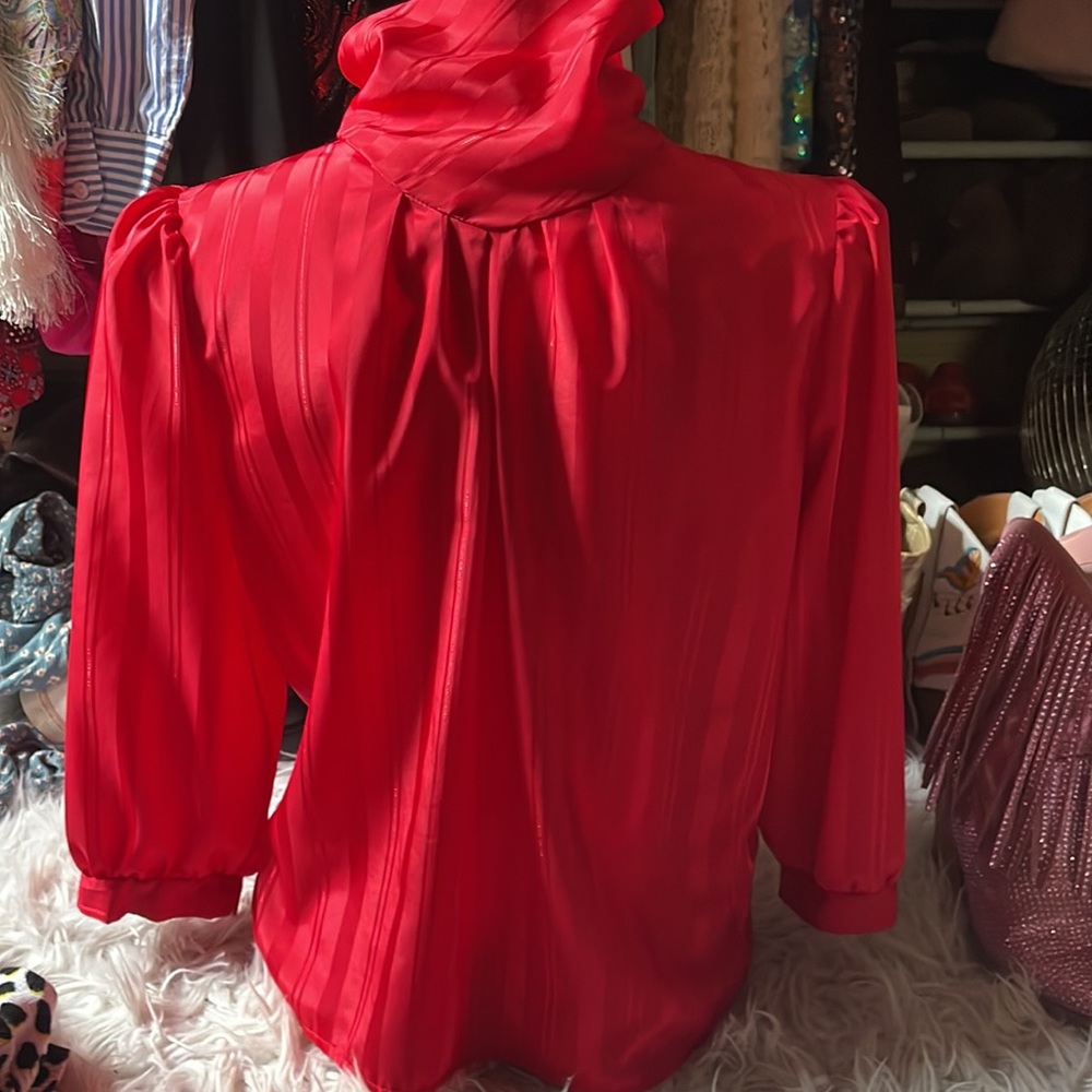 Vintage Red blouse costume